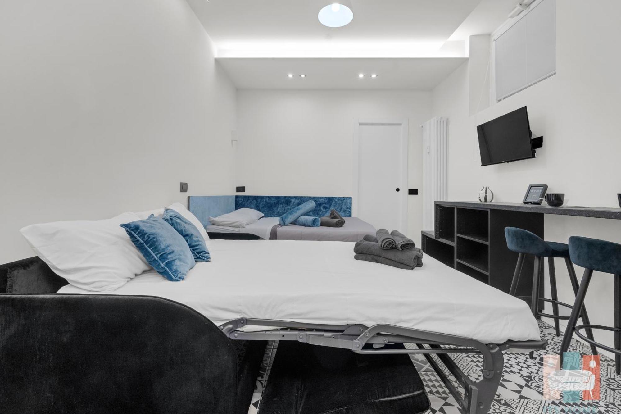 Pab60 -Crescenzago-Luxury Blue House Apartment Milan Luaran gambar